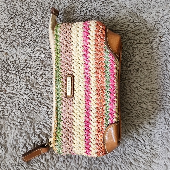 Rossetti woven style small purse coin cosmetic travel pouch - Picture 2 of 9